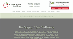 Desktop Screenshot of anewsmiledental.com